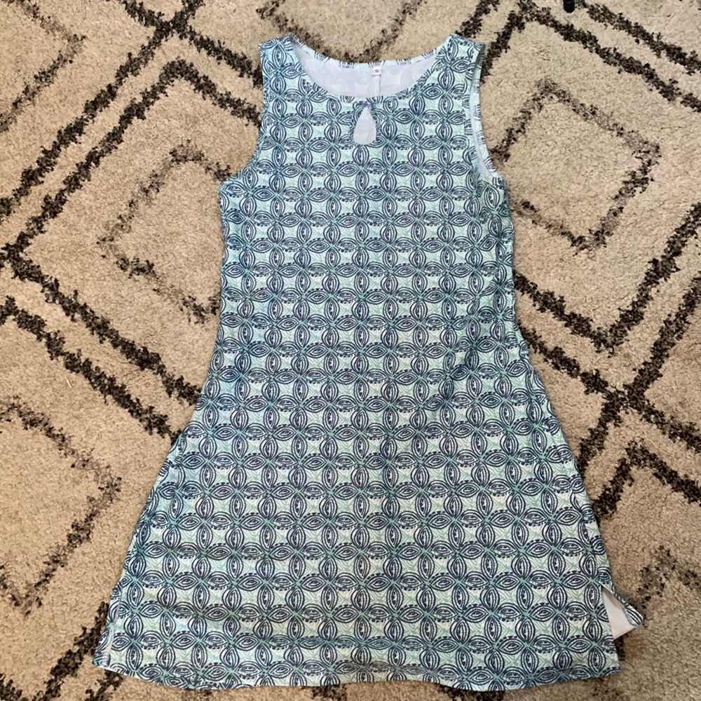 nuu-muu classic keyhole back pocket athletic dress size small